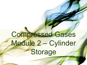 Compressed Gasses - Module 2 title page.